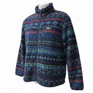 Alpine Design Patterned Sherpa Fleece Jacket